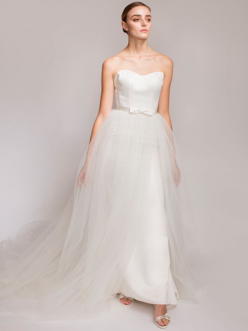 tulle overskirt