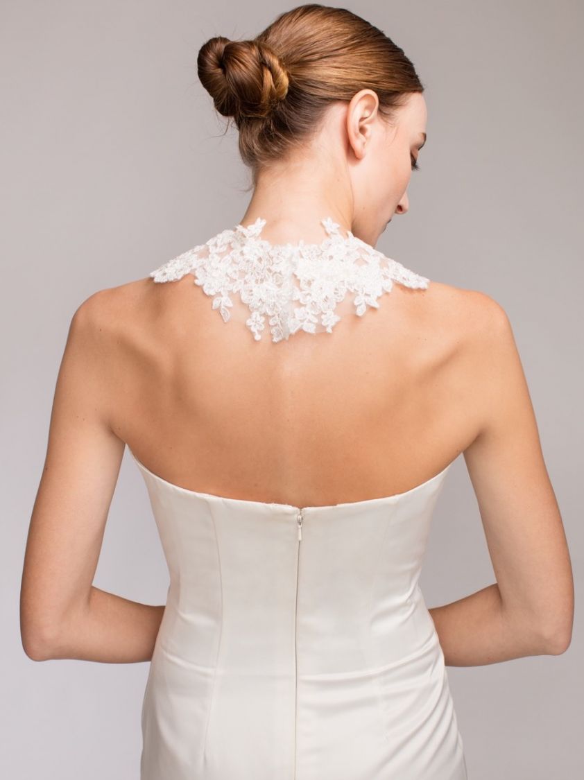 LMA237 | Bridal Lace Choker | Online 