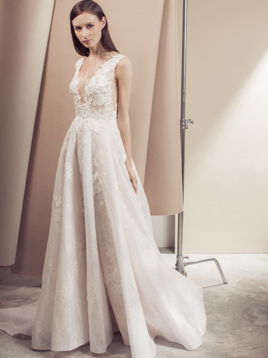 VIVIENNE | Embroidered Lace Princess Ball Gown | 2019 Bridal | Lusan ...